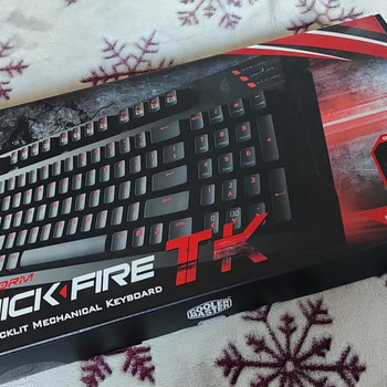 CoolerMaster CM Storm Quickfire TK mehaaniline klaviatuur