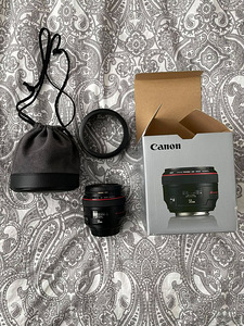 Объектив canon EF 50mm f / 1.2L USM (1 фото из 2)