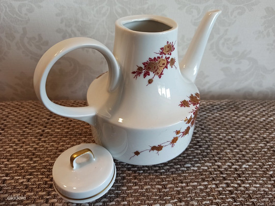 Фарфоровый кофейник ГДР 1960-70г.