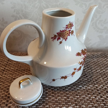 Фарфоровый кофейник ГДР 1960-70г.