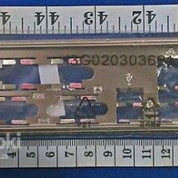 9х видов Задняя вставка в корпус РС для выходов мат. платы