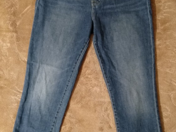 H & M sinised mom-fit teksad, suurus 40