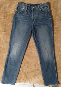 H & M sinised mom-fit teksad, suurus 40 (1 foto / 4)
