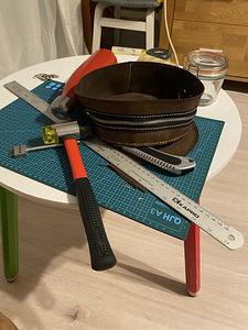 Ehtsast nahast kott. Käsitsi valmistatud. (7 foto / 8)