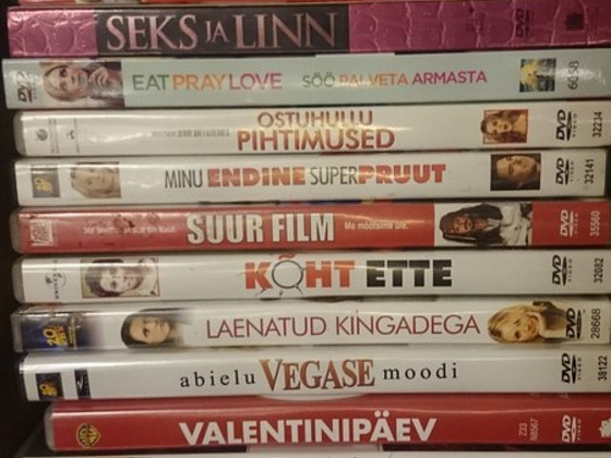 Dvd фильмы, эстонский суб.