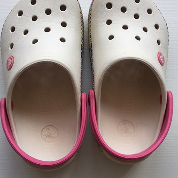 Crocs на девочку 33-34р, в хорошем состоянии.