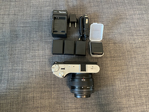 Samsung NX300 - 4 аккумулятора - Автомобильное зарядное устройство (5 фото из 5)
