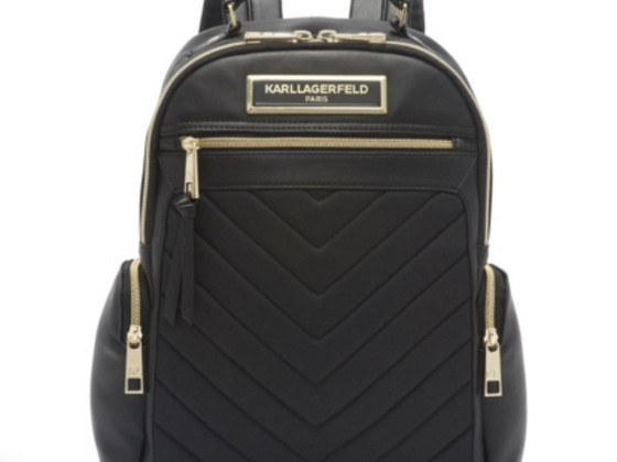 Karl Lagerfeld Chevron Backpack