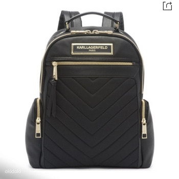Karl Lagerfeld Chevron Backpack