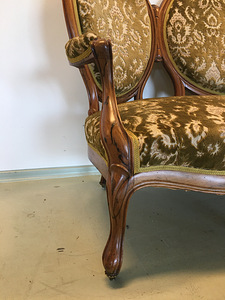 Rokokoo stiilis diivan (6 foto / 9)