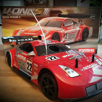 NISSAN SKYLINE Z GP 1:10 KYOSHO NIRTO V-ONE S3 MOTUL PITWORK