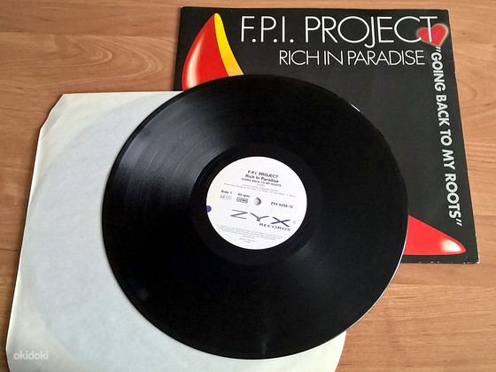 LP - F.P.I. Project. Going back to my Roots. 1989. House