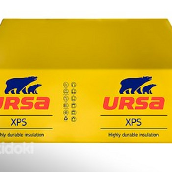 Ursa, изоляционные плиты XPS 100м2