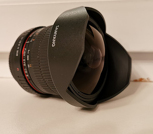 Samyang 8 мм рыбий глаз f3.5 CSII sony alpha minolta mount (1 фото из 4)