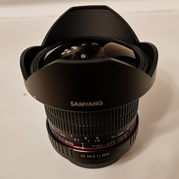 Samyang 8 мм рыбий глаз f3.5 CSII sony alpha minolta mount