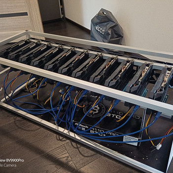 Mining rig frame