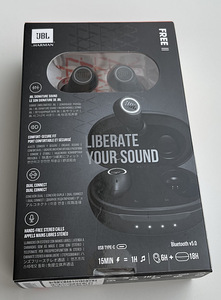 JBL Free II Black / White (3 фото из 6)