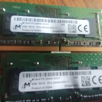 8 ГБ (2x4 ГБ) SODIMM DDR4 3200 МГц Hynix памяти для ноутбуков