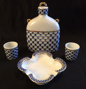 Lomonosov porcelain cobalt net (1 foto / 4)