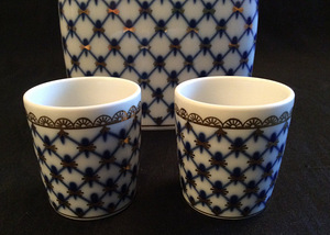 Lomonosov porcelain cobalt net (2 foto / 4)