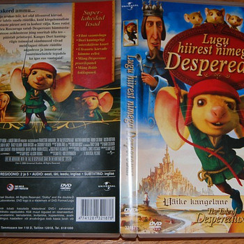 История мыши под названием Despereaux DVD