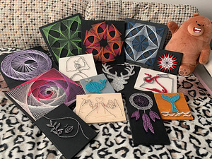 Картины в стиле STRING ART (1 фото из 6)