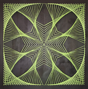 Картины в стиле STRING ART (5 фото из 6)