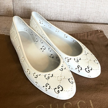 Резиновые балетки Gucci 37/38