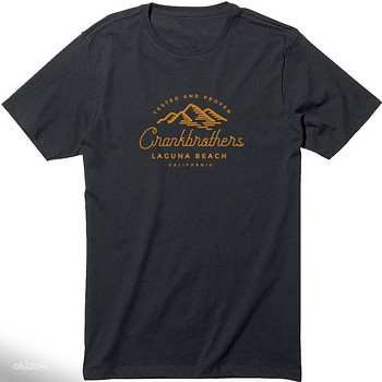 Crank Brothers Vintage Vibes T-särk - must L