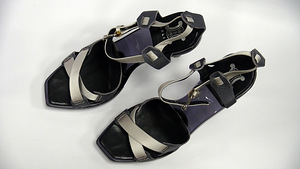 CELINE SATIN SILVER босоножки, РАЗМЕР 39.5 (3 фото из 3)