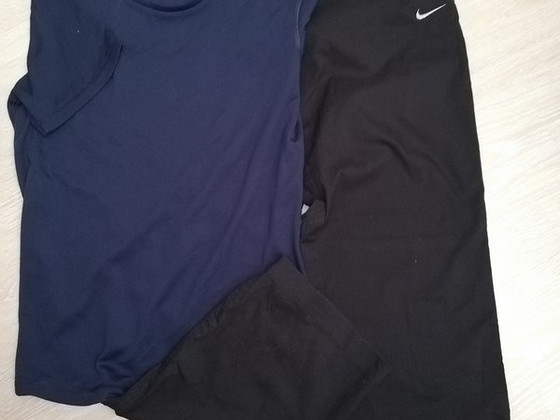 Новые штаны Nike и футболка North bend на мальчика. Рост 158