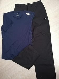 Uued Nike püksid ja North bend T-särk poisile. Kõrgus 158 (1 foto / 1)