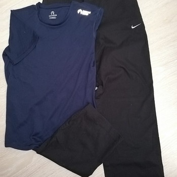 Новые штаны Nike и футболка North bend на мальчика. Рост 158