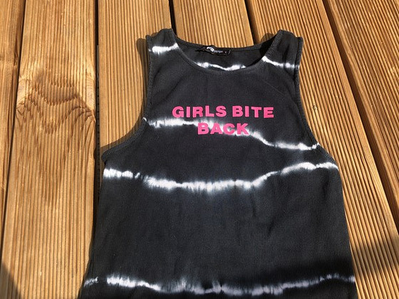 Girls bite back top