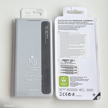 Samsung Galaxy S21 Smart Clear View Cover Light Grey