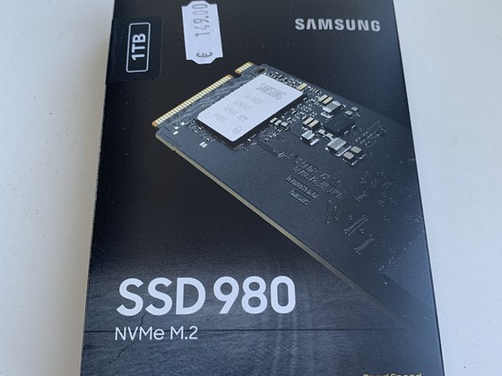 Samsung 980 EVO 1tb. Nvme ssd