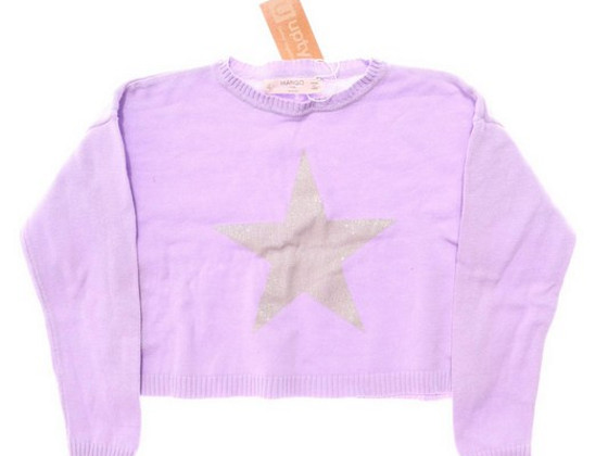 Mango Purple Sweater