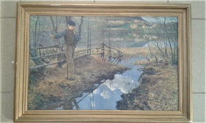 Pajupill (Seljefløyten). Christian Scresswigi maal. (1 foto / 2)
