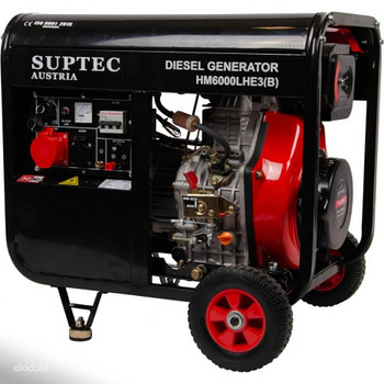 Дизельный генератор SUPTEC HM6000LHE 220В