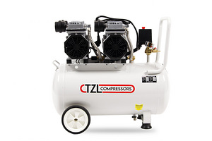 Компрессор безмасляный воздушный ТZL-50Н2 50L (1 фото из 10)