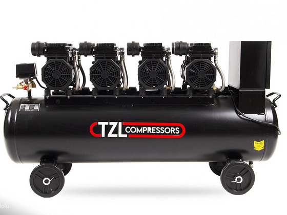 Компрессор безмасляный воздушный TZL-100Н4 100L