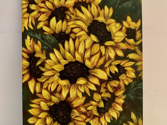 Õlimaal "Laik päikseid", 42x30cm