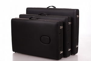 Складной массажный стол (кушетка) RESTPRO® ALU 2 (S) Black (8 фото из 9)