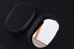 Kokkupandav massaažilaud RESTPRO® Classic Oval 2 Black (4 foto / 10)