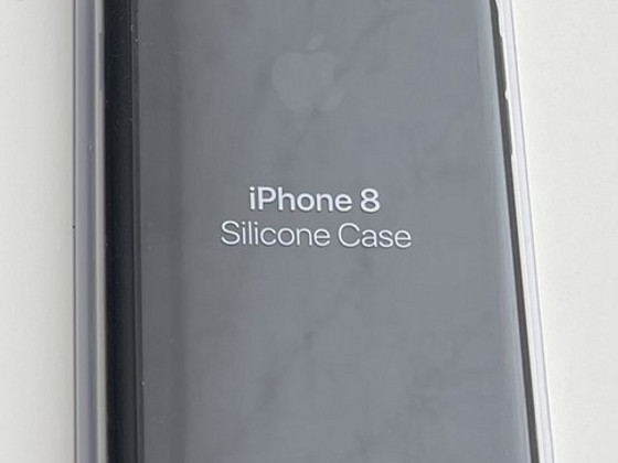 iPhone 8 Silicone Case Black
