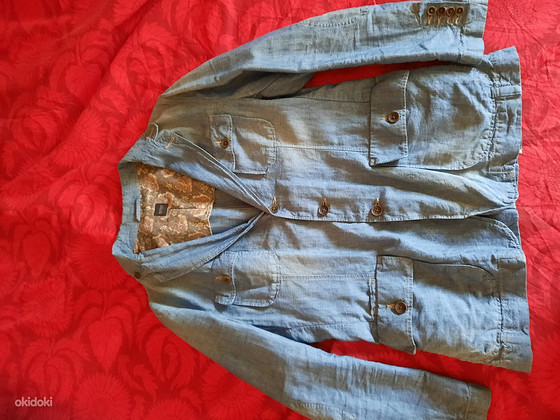 Джинсовый пиджак,hugo boss