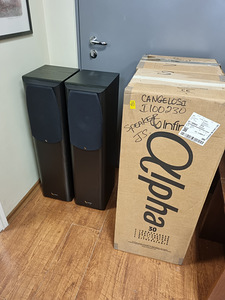 Infinity ALPHA 30 100W 2-Way Floor Standing Speakers (5 foto / 5)