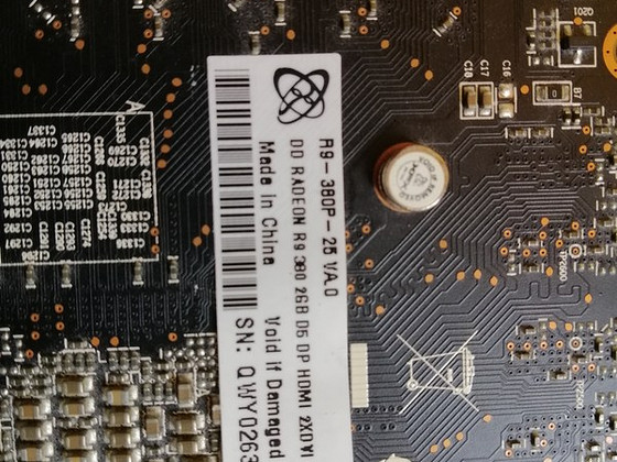 Видео карта RADEON R9 380 2GB