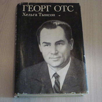 Raamat ,, GEORG OTS ,,