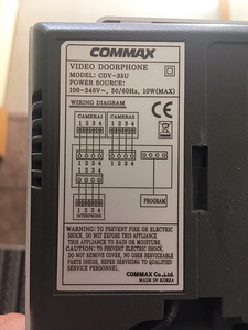 COMMAX fonolukku süsteem (2 foto / 4)